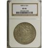 Image 1 : 1895-O S$1 XF45 NGC. Subtly lustrous fields and muted