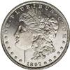 Image 1 : 1897 S$1 MS65 Deep Mirror Prooflike NGC. The 1897 is a