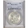 Image 1 : 1897-O S$1 MS62 PCGS. Boldly struck, highly lustrous,