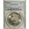Image 1 : 1898-O S$1 MS67 PCGS. Snow-white with frosty luster th