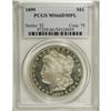 Image 3 : 1899 S$1 MS66 Deep Mirror Prooflike PCGS. This fully b
