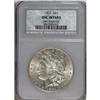 Image 1 : 1901 S$1 --Obverse Damage--NCS. Unc. Details. A fully l