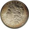 Image 1 : 1901 S$1 MS62 PCGS. The 1901 dollar is relatively plen