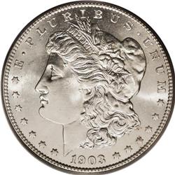 1903-S S$1 MS66 PCGS. A satiny Premium Gem example wit