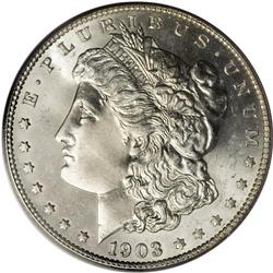 1903-S S$1 MS66 PCGS. This issue is a rarity in the Mo