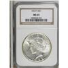 Image 1 : 1922-S S$1 MS65 NGC. This highly lustrous Gem has a tr