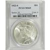 Image 3 : 1922-S S$1 MS65 PCGS. Remarkably well struck and attra