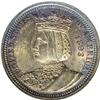 Image 1 : 1893 25C Isabella Quarter MS65 NGC. Charles Barber''s