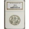 Image 3 : 1921 50C Alabama 2x2 MS66 NGC. The 1921 Alabama 2x2 re