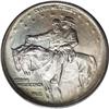 Image 1 : 1925 50C Stone Mountain MS67 PCGS. Golden-gray, lime-g