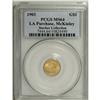 Image 1 : 1903 G$1 Louisiana Purchase/McKinley MS64 PCGS. Sharpl
