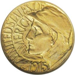1915-S G$1 Panama-Pacific Gold Dollar MS65 NGC. A high