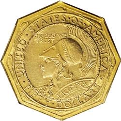 1915-S $50 Panama-Pacific 50 Dollar Octagonal MS62 PCG
