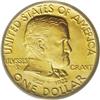 Image 1 : 1922 G$1 Grant no Star MS66 PCGS. Beautiful orange-gol