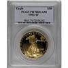 Image 1 : 1992-W G$50 One-Ounce Gold Eagle PR70 Deep Cameo PCGS.