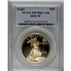 Image 1 : 2005-W G$50 One-Ounce Gold PR70 Deep Cameo PCGS. Yet a