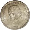 Image 1 : 1883 25C Hawaii Quarter MS66 PCGS. Cream-gray shades d