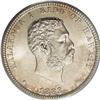 Image 1 : 1883 25C Hawaii Quarter MS67 PCGS. Pale cherry-red per