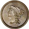 Image 1 : 1854 P1C One Cent, Judd-160, Pollock-187, R.4, PR64 Br
