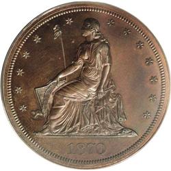 1870 S$1 One Dollar, Judd-1005, Pollock-1137, R.6, PR6