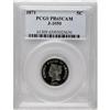 Image 3 : 1871 5C Five Cents, Judd-1050, Pollock-1184, Low R.6,
