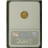 Image 2 : 1849 G$1 Closed Wreath MS62 NGC. Softly struck with sa