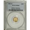 Image 1 : 1853-O G$1 MS62 PCGS. An attractive orange-inflected y