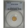 Image 1 : 1854-D G$1 XF40 PCGS. Variety 6-H While the reverse de