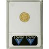 Image 4 : 1855-C G$1 --Ex-Jewelry--ANACS. AU50 Details. This is a