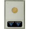 Image 2 : 1857-C G$1 --Cleaned--ANACS. AU53 Details. Variety 10-L