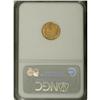 Image 2 : 1858 G$1 MS63 NGC. Soft, pleasing luster is the hallma