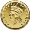 Image 1 : 1881 G$1 PR66 Deep Cameo PCGS. This is a rare issue in