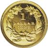 Image 2 : 1888 G$1 PR65 Cameo NGC. This is a remarkable example