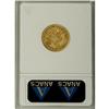 Image 2 : 1843-C $2 1/2 Large Date, Plain 4--Cleaned--ANACS. XF4