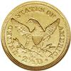 Image 2 : 1844-C $2 1/2 --Cleaned--ANACS. AU50 Details. Variety 6