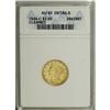 Image 3 : 1844-C $2 1/2 --Cleaned--ANACS. AU50 Details. Variety 6