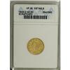 Image 1 : 1844-D $2 1/2 --Scratched--ANACS. VF30 Details. Variety