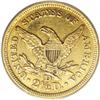 Image 2 : 1844-D $2 1/2 AU50 PCGS. Variety 5-H. A mere 17,332 pi