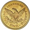 Image 2 : 1852 $2 1/2 MS65 PCGS. This sparkling Gem example must