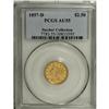 Image 3 : 1857-D $2 1/2 AU55 PCGS. Variety 20-M. The 1857-D has