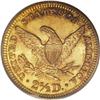 Image 2 : 1902 $2 1/2 MS66 PCGS. A medley of greenish-gold, apri