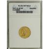 Image 3 : 1911-D $2 1/2 --Cleaned--ANACS. AU53 Details. This yell