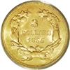 Image 2 : 1855 $3 MS63 PCGS. When Mint State three dollar gold p