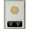 Image 2 : 1857 $3 --Cleaned--ANACS. AU50 Details. The surfaces ar