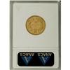 Image 2 : 1857-S $3 --Cleaned--ANACS. XF45 Details. This low mint