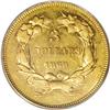 Image 2 : 1860 $3 AU58 PCGS. This well-defined three dollar gold