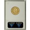 Image 2 : 1869 $3 --Cleaned--ANACS. AU55 Details. This briefly ci