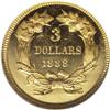 Image 2 : 1888 $3 PR64 Ultra Cameo NGC. A couple of tiny contact
