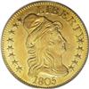 Image 1 : 1805 $5 MS61 PCGS. Breen-6445, BD-1, R.3+. This is cle