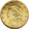 Image 1 : 1818 $5 5D Over 50 AU58 NGC. B-6472, BD-3, High R.5. I